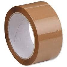 Cello Tape 2 Inch 65M | High Duty All Purpose Tape(Brown Colour)